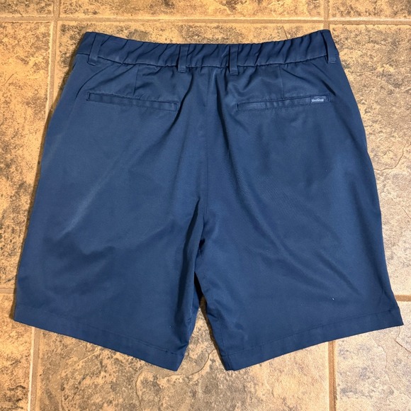 Good Good Golf Flyer Sport Shorts Navy 34 Athletic Performance Stretch 8.5" - Picture 3 of 5